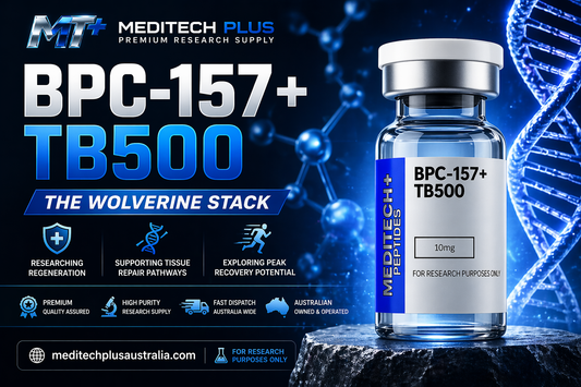 🧬 BPC-157 + TB-500 (The “Wolverine Stack”)