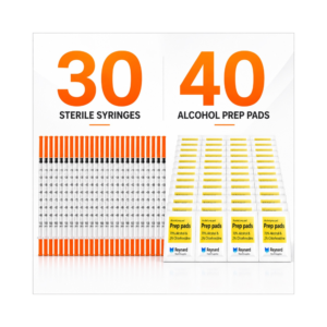 Peptide Pro Pack - 30 Syringes + 40 Prep Pads