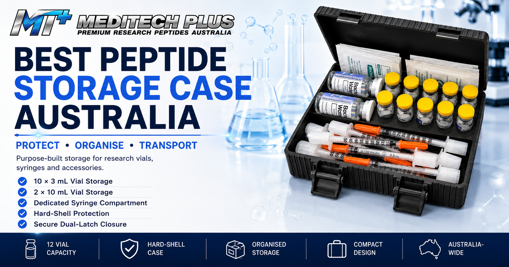 Best Peptide Storage Case Australia