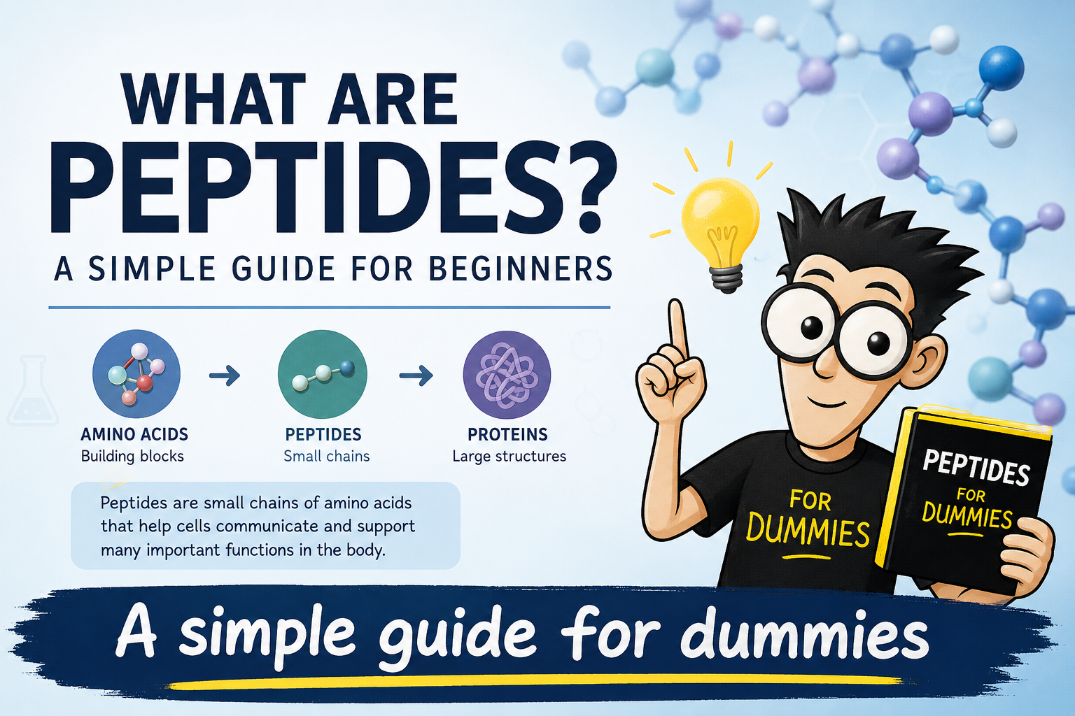 What Are Peptides? A Simple Guide for Dummies